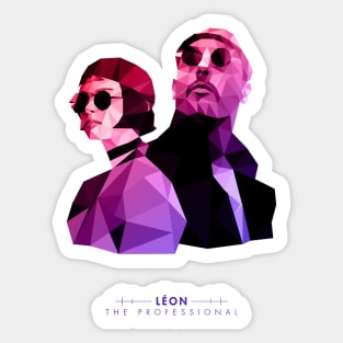 Leon the professional Sticker